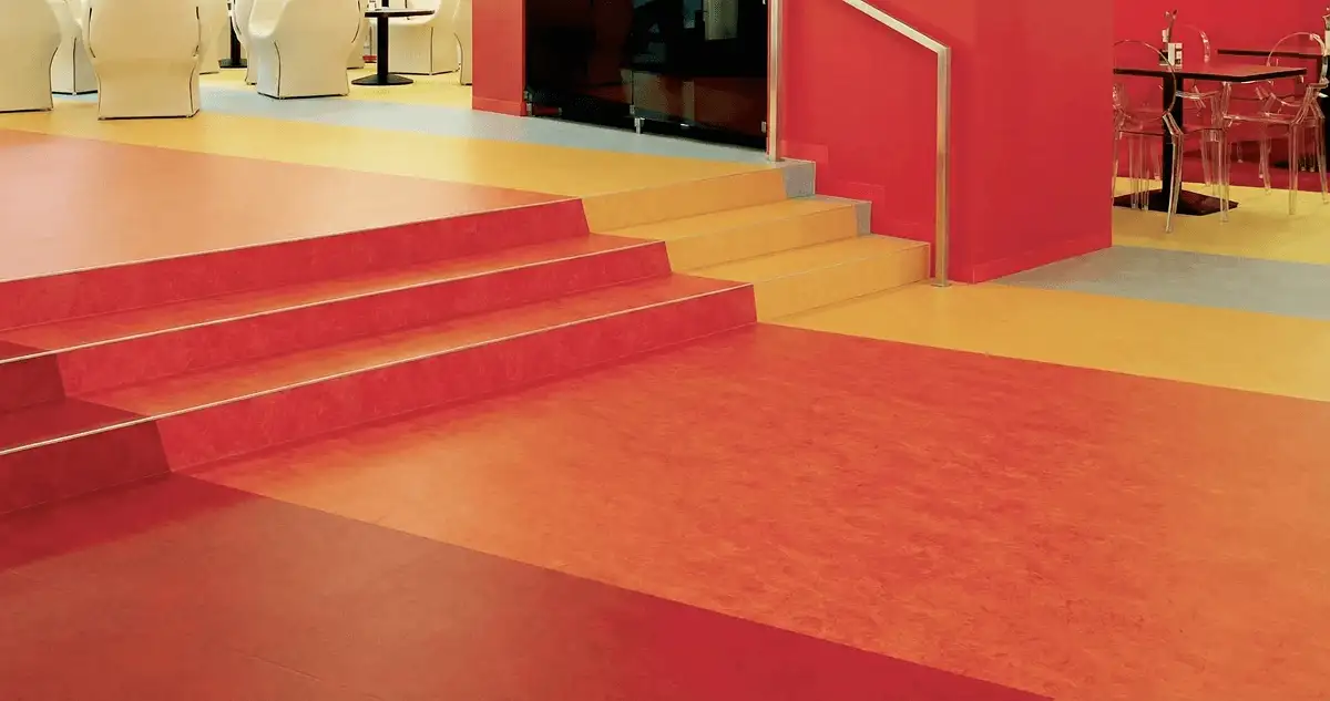 Snack bar with beautiful professionally installed linoleum flooring in Cape Coral, FL